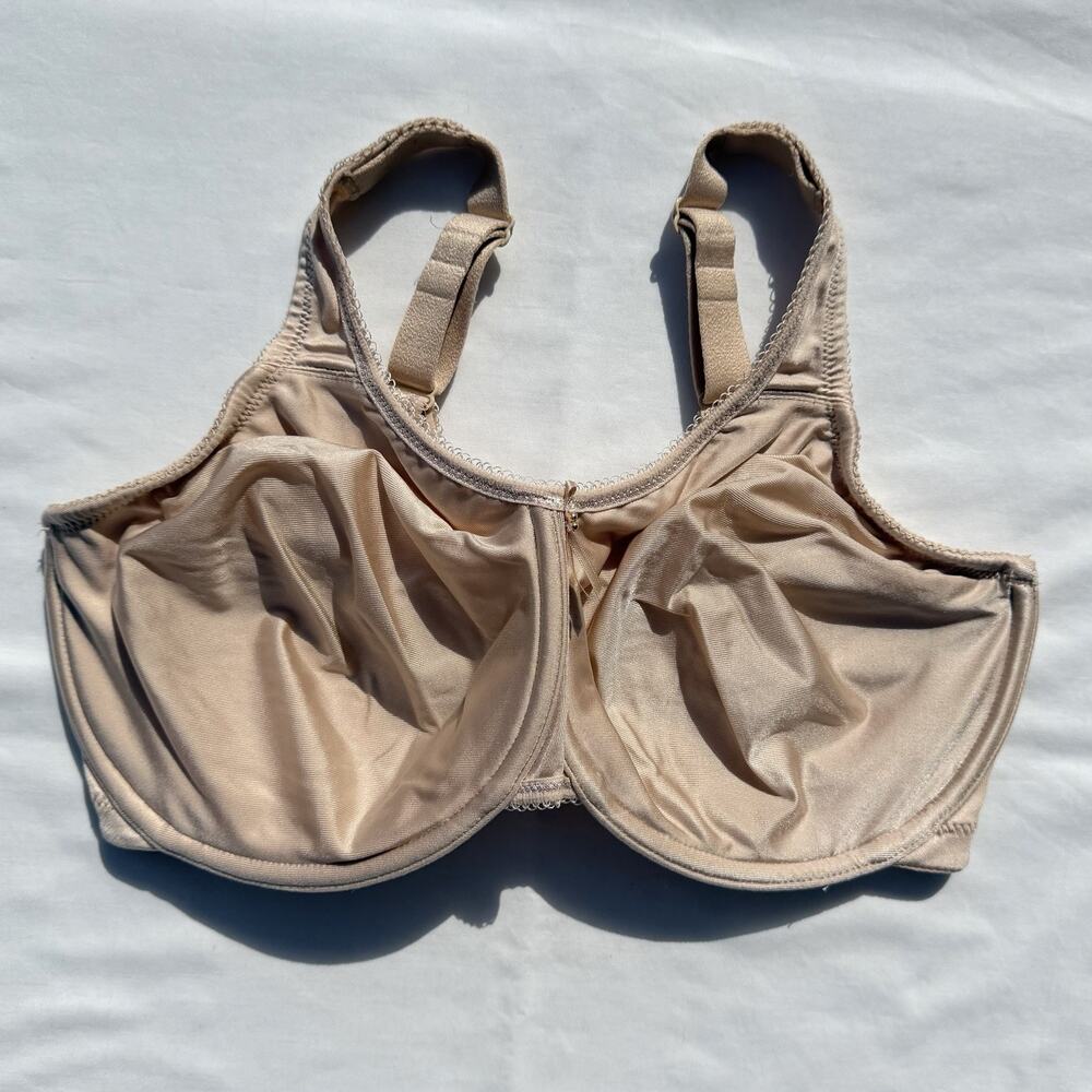 Wacoal Basic Beauty Full Figure Seamless Underwire Bra 34G Beige 855192
